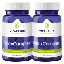 2X Vitakruid Relaxcomplex 30 tabletten