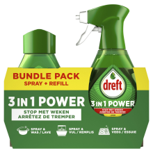 5X Dreft 3in1 Power Spray + Navulling 1000 ml