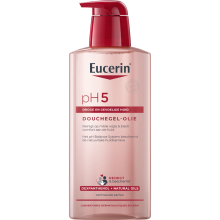 3X Eucerin pH5 Douchegel olie 400 ml