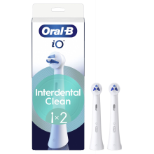 Oral B 1+1 gratis: Oral B Opzetborstels iO Interdental Clean 2 stuks