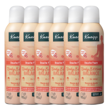 6X Kneipp Douche Foam Body & Mind Balance 200 ml