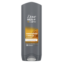 2+2 Gratis: Dove Douchegel Men+ Care Sandalwood & Vanilla 400 ml