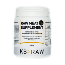 Kiezebrink Extra Raw Meat Supplement No Calcium 500 gr