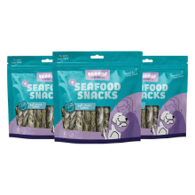 3X Braaaf Hondensnack Rol Sticks Zalm 12 cm 175 gr