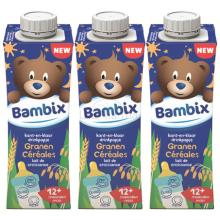 3X Bambix Drinkpap Granen 12+mnd 750 ml