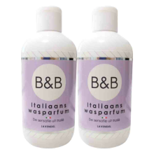 2X B&B Italiaanse Wasparfum Lavendel 250 ml