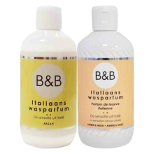 B&B Italiaanse Wasparfum Argan & Amber Musk Pakket