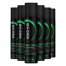 6X Syoss Max Hold Haarspray 300 ml