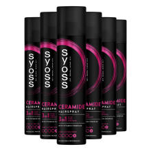 6X Syoss Ceramide Haarspray 300 ml