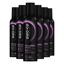 6X Syoss Fullness Haarmousse 250 ml