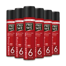 6X Proset Haarspray Ultimate Sterk 300 ml