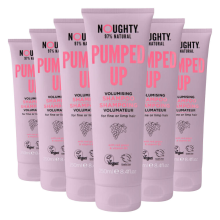 6X Noughty Shampoo Pumped Up Volumising 250 ml