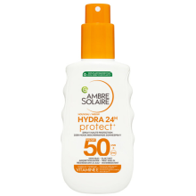 6X Garnier Ambre Solaire Hydra 24 Protect Zonnebrandspray SPF 50 150 ml