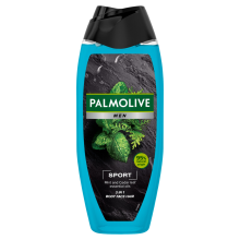 Palmolive Men 3 in 1 Body Face Hair Etherische Oliën Munt Cedernaalden 500 ml