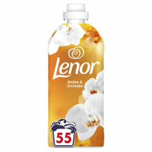 2+2 Gratis: Lenor Wasverzachter Amber & Orchidee 55 Wasbeurten 1155 ml