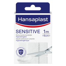 2X Hansaplast Sensitive 6 cm