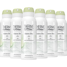 6X Therme Anti Transpirant Extra Dry 96H Spray 125 ml