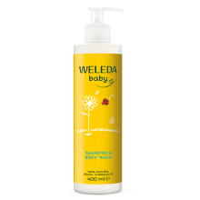 WELEDA Baby Calendula Shampoo & Douchecrème 400 ml