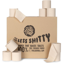 3X The Good Roll Toiletpapier Bamboe Naked Panda Edition 24 stuks