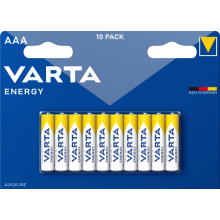 20X Varta Energy AAA Blister 10 stuks