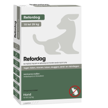 Tick Off Refordog Spot on 250 mg 10 kg tot 25 kg 3 stuks