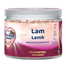 Renske Kattensnack Gezonde Beloning Hartjes Lam 100 gr