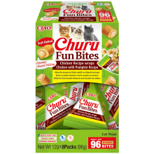 Ciao Churu Fun Bites Wraps Kattensnack Chicken & Pumpkin 8 x 12 gr