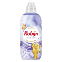 2+3 Gratis: Robijn Wasverzachter Puur & Zacht 39 Wasbeurten 780 ml