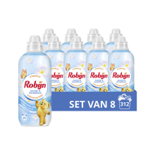 8X Robijn Wasverzachter Jasmijn en Sandelhout 39 Wasbeurten 780 ml