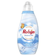 4X Robijn Klein & Krachtig Wasmiddel Stralend Wit 22 Wasbeurten 665 ml