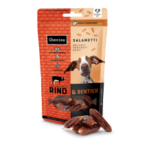 Chewies Salametti Hondensnack Rund & Rendier 60 gr