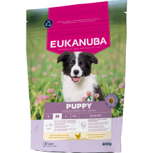 Eukanuba Hondenvoer Droog Life Care Puppy Medium Kip 800 gr