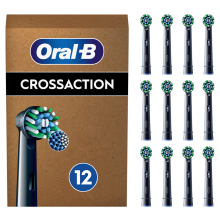 Oral B Oral B Opzetborstels Pro Cross Action Zwart 12 stuks