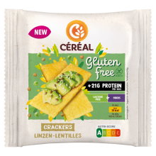 3X Céréal Linzen Crackers Glutenvrij en Lactosevrij 100 gr