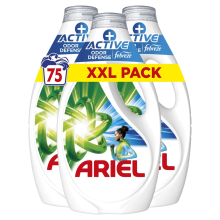 Bosch Ariel Vloeibaar Wasmiddel +Actieve Odor Defense 75 Wasbeurten 3,37 liter