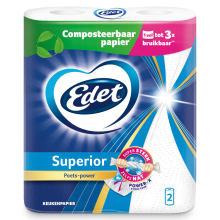 Edet Keukenpapier Superior 2 stuks