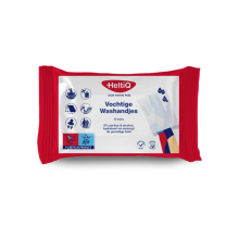 4X HeltiQ Vochtige Washandjes 10 stuks