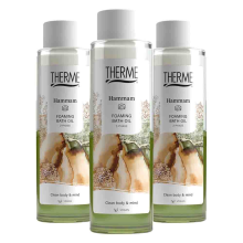 3X Therme Hammam Foaming Bath Oil 400 ml