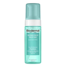 2X Biodermal Reinigende Mousse Gevoelige Huid 150 ml
