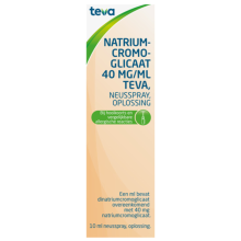 Drogist Teva Natriumcromoglicaat 40mg/ ml Neusspray 10 ml