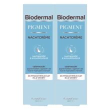 2X Biodermal Pigment Nachtcrème 50 ml