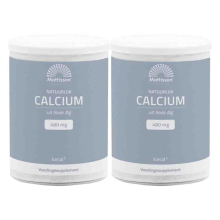 2X Mattisson Natuurlijk Calcium Icecal 480mg 150 gr