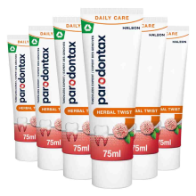 6X Parodontax Tandpasta Herbal Twist 75 ml