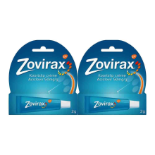 2X Zovirax Koortslip Crème Tube 2 gr