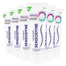 6X Sensodyne Tandpasta Complete Protection+ Advanced Whitening 75 ml