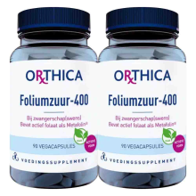 Bosch 2x Orthica Foliumzuur 400 90 tabletten