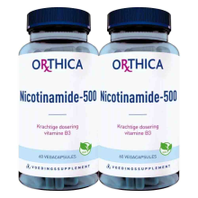 2X Orthica Nicotinamide 500 60 tabletten