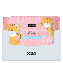 24X Sence Baby & Kids Wipes Lotion 72 stuks