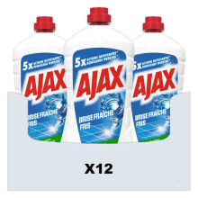 12X Ajax Allesreiniger Classic 1,25 liter