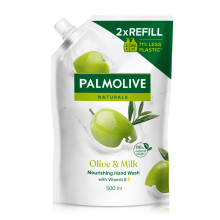 Palmolive Handzeep Navulling Doypack Naturals Olijf Melk 500 ml